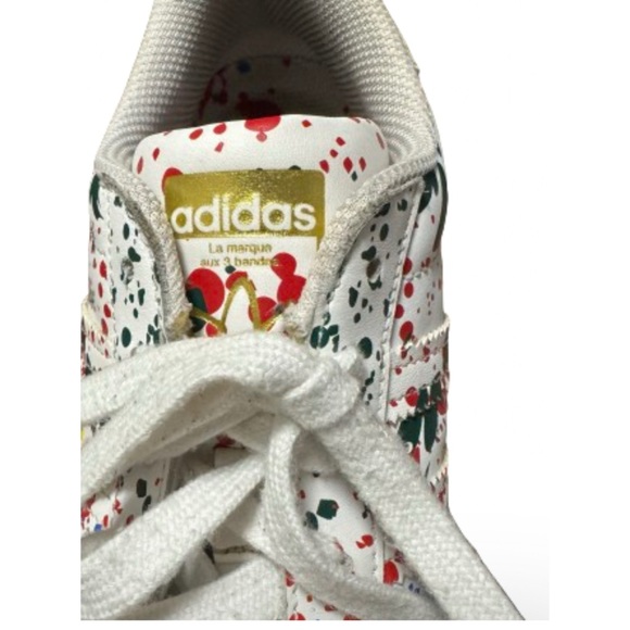 adidas gazelle silver green womens Adidas Rainbow Paint Splatter Superstars